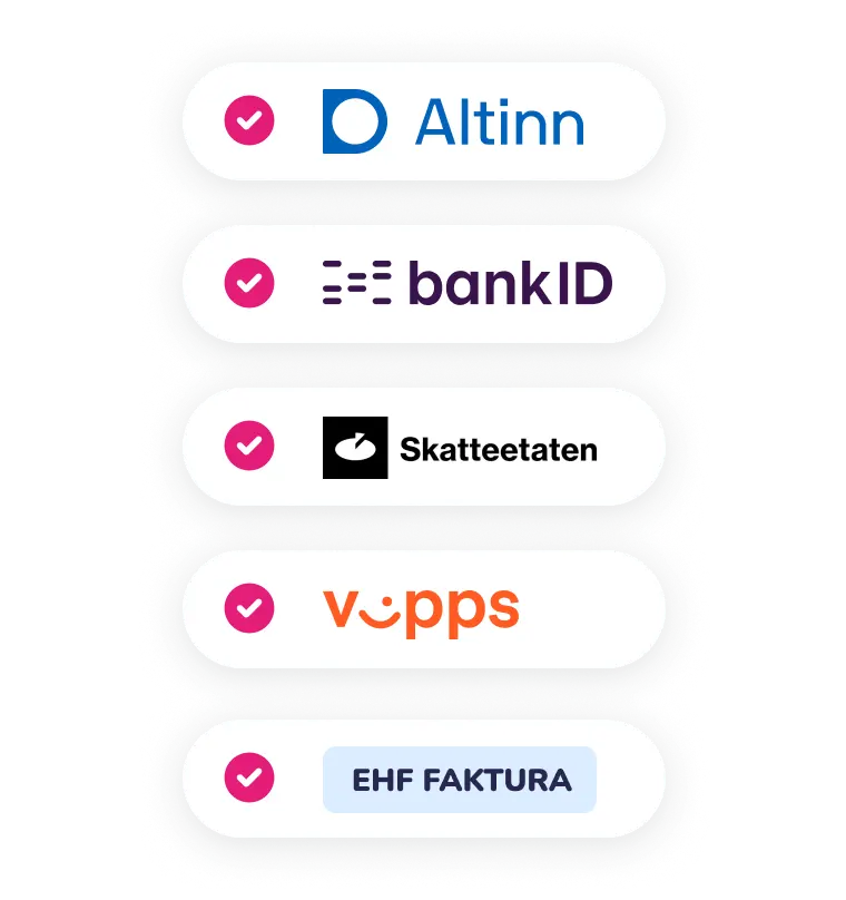 Prosjektmodul i Luca Regnskap